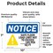 Signmission Safe Floor Load Limit Not To Exceed Custom, 10 in W x Rectangle, Vinyl Decal OS-2PACK-NS-D-710-L-16504 - alternate 5